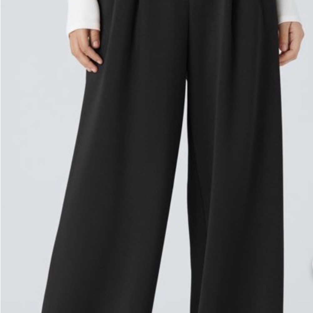 HALARA Black Wide Leg Pants